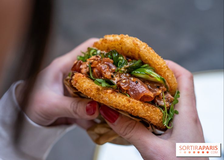 Kimochi restaurant - sushi burger