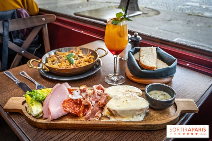 Raclette italienne chez I Grappoli à Paris