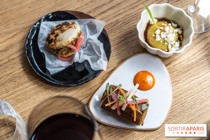 Ambos restaurant Paris - Cristina et Pierre Chomet - starters