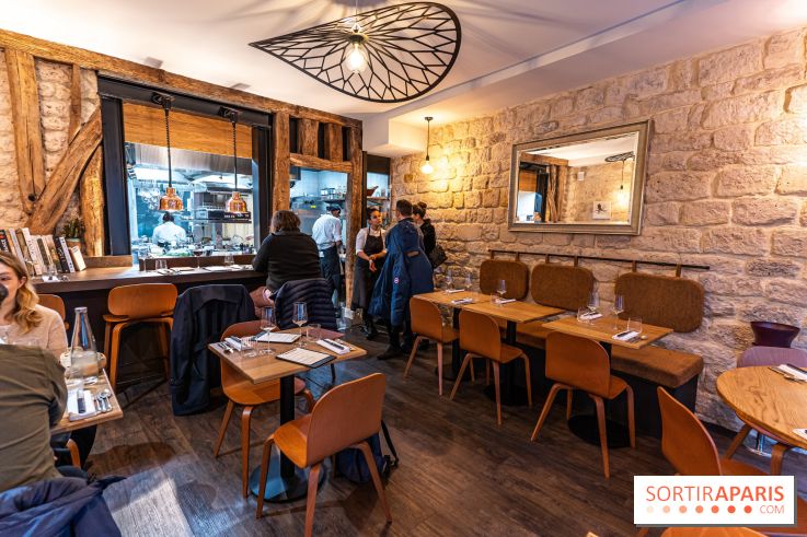 Ambos restaurant Paris - Cristina et Pierre CHOMET - salle