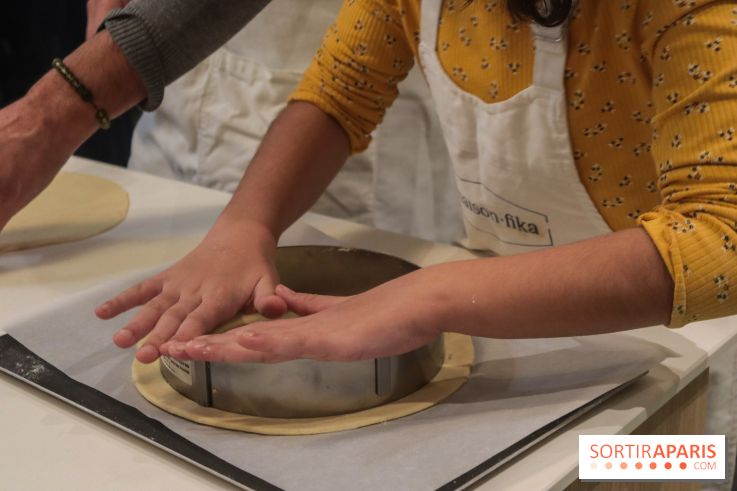Ateliers galette des rois chez Maison Fika