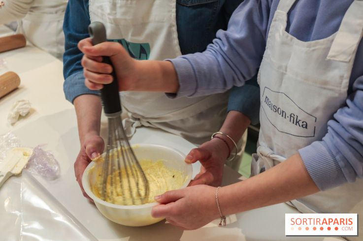 Ateliers galette des rois chez Maison Fika