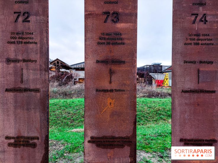 Mémorial de l'ancienne gare de déportation de Bobigny, nos photos