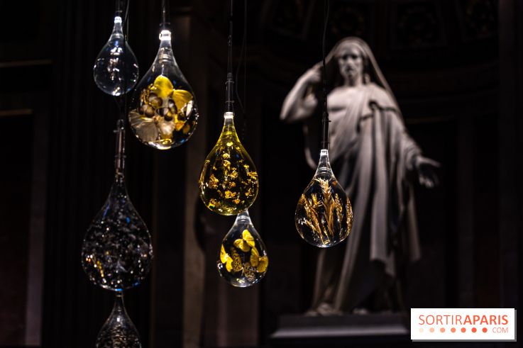 Larmes de Joie, l'installation monumentale de Benoît Dutour dans l'Eglise de la Madeleine