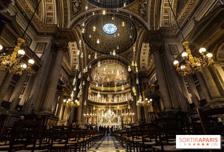 Larmes de Joie, l'installation monumentale de Benoît Dutour dans l'Eglise de la Madeleine