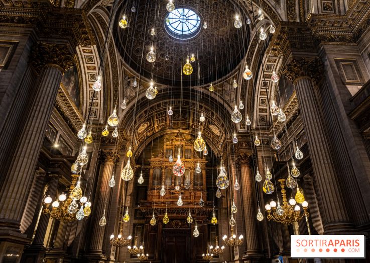 Larmes de Joie, l'installation monumentale de Benoît Dutour dans l'Eglise de la Madeleine