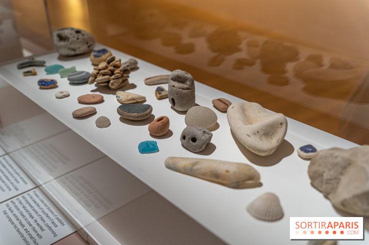 Picasso et la Préhistoire, les photos de l'exposition au Musée de l'Homme - pierres