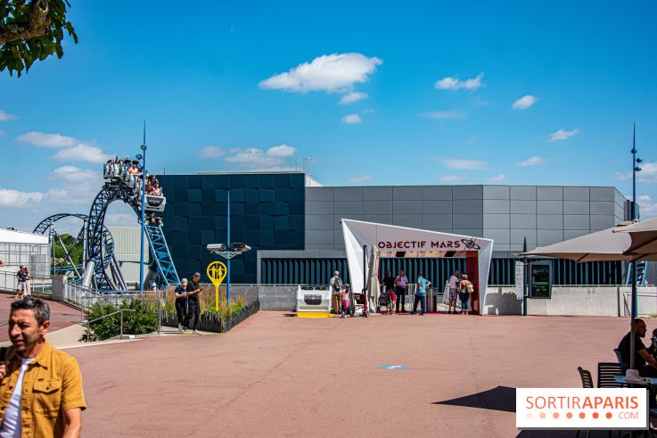 Futuroscope visuels juillet 2023 Objectif Mars