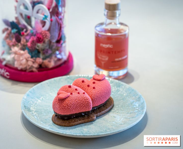 Bleu Coupole devient Rose Coupole pour la période Saint-Valentin