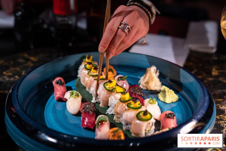 Akira Back Paris fête ses 1 an -  nigiri et sashimi