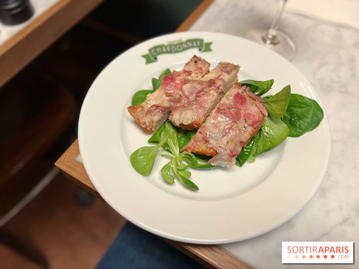 Le Chardonnay - Tartine pied de cochon