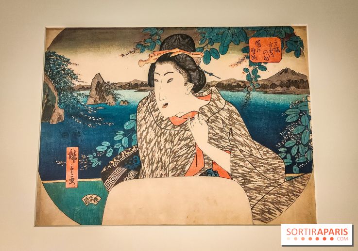 Hiroshige et l'éventail : voyage au Japon du XIXe siècle avec la sublime exposition du musée Guimet - IMG20230214104106