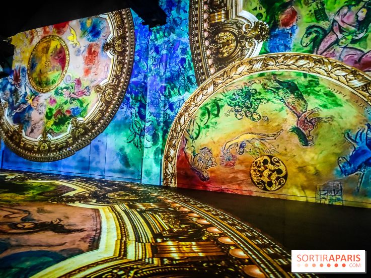 Chagall, Paris-New York, l'exposition immersive inédite de l'Atelier des Lumières - photos - IMG20230216095721