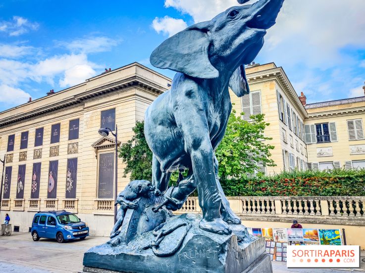 Musée d'Orsay, collection permanente - Statue extérieur parvis musée