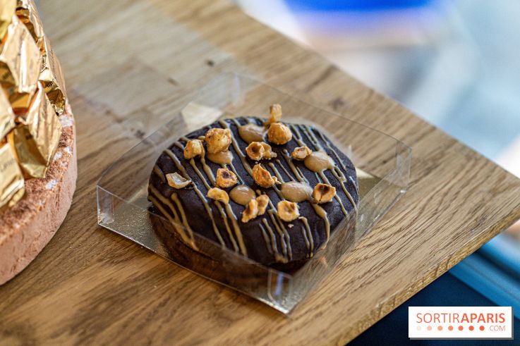 Chocolats chauds de Une Glace à Paris -  cookie glacé