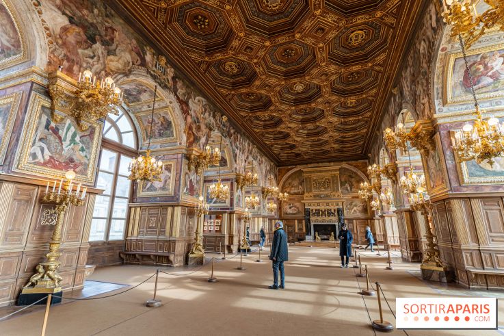 Château de Fontainebleau - Napoléon III et Eugénie -  A7C4024 HDR