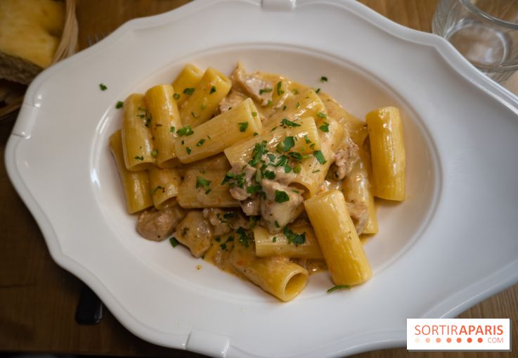 Osteria Brutto - rigatoni with white ragu