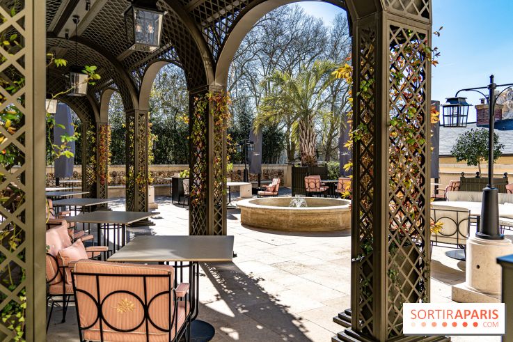 Airelles Château de Versailles, Le Grand Contrôle - hôtel -  terrasse
