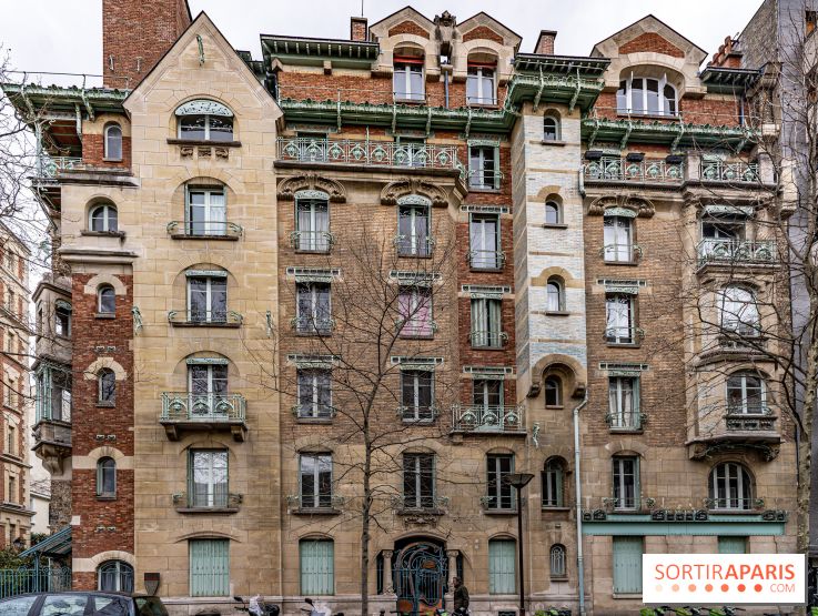 Le Castel Béranger par Hector Guimard - immeuble Art Nouveau de Paris