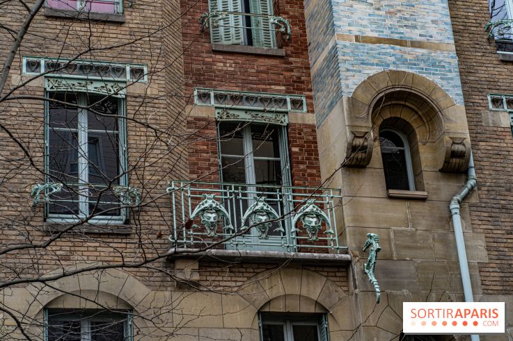 Le Castel Béranger par Hector Guimard - immeuble Art Nouveau de Paris -  A7C5032