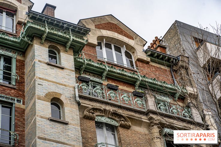 Le Castel Béranger par Hector Guimard - immeuble Art Nouveau de Paris -  A7C5034