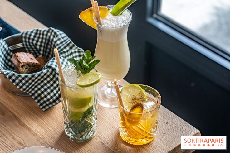 Papa Pool, le restaurant d'Arnaud Delvenne et Stéphane Rotenberg à Clamart - cocktails