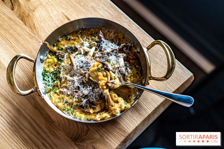 Papa Pool, le restaurant d'Arnaud Delvenne et Stéphane Rotenberg à Clamart - risoni