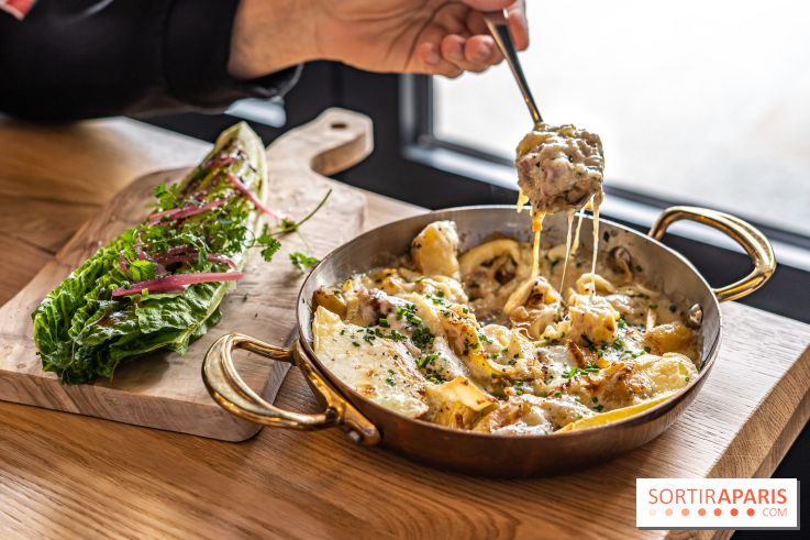 Papa Pool, le restaurant d'Arnaud Delvenne et Stéphane Rotenberg à Clamart - tartiflette