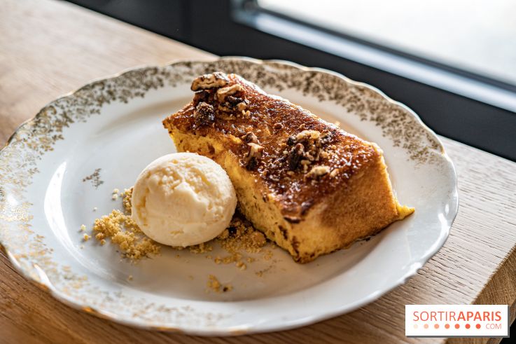 Papa Pool, le restaurant d'Arnaud Delvenne et Stéphane Rotenberg à Clamart - pain perdu