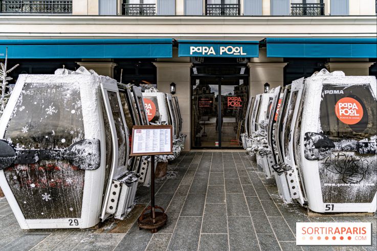 Papa Pool, le restaurant d'Arnaud Delvenne et Stéphane Rotenberg à Clamart - cabanes ski
