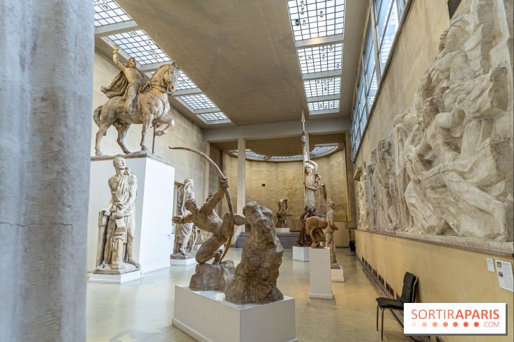 Musée Bourdelle rénové -  salle des plâtres