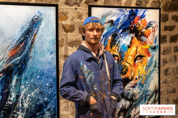 Exposition street-art Sax - Eglise de la Madeleine