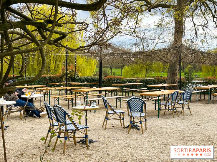 Le Chalet des Îles Daumesnil - la terrasse