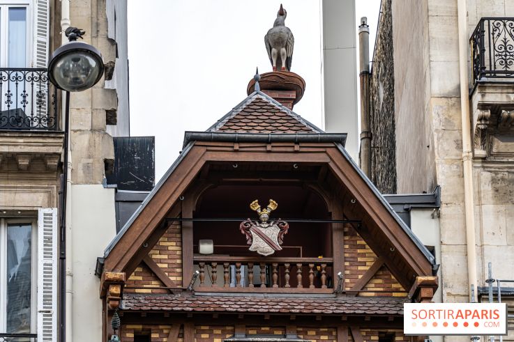 Façade alsacienne classée à Paris - McDo Saint-Lazare -  A7C6687