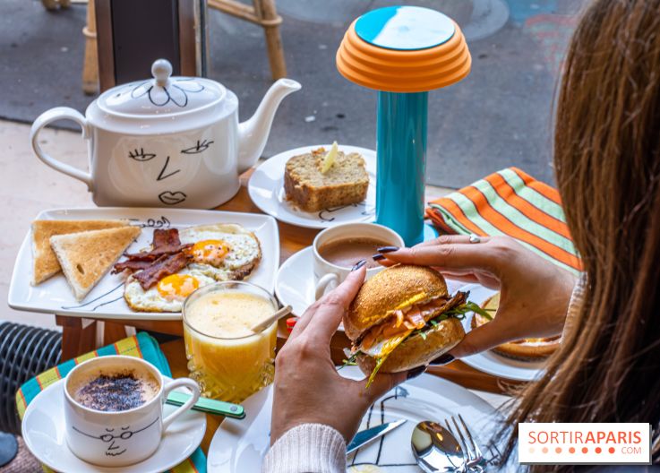 Café Paul Smith, le créateur de mode s'approprie le Café Vert du Printemps Haussmann -  A7C6762