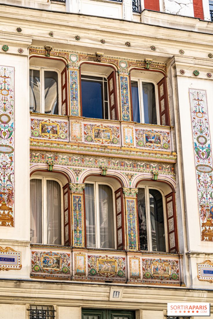 La façade de l’immeuble Anatole Jal pour Pierre-Jules Jollivert - Cité Malesherbes