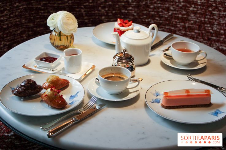 Butterfly Pâtisserie de Matthieu Carlin à l'Hôtel de Crillon - Table du Salon de Thé (4)