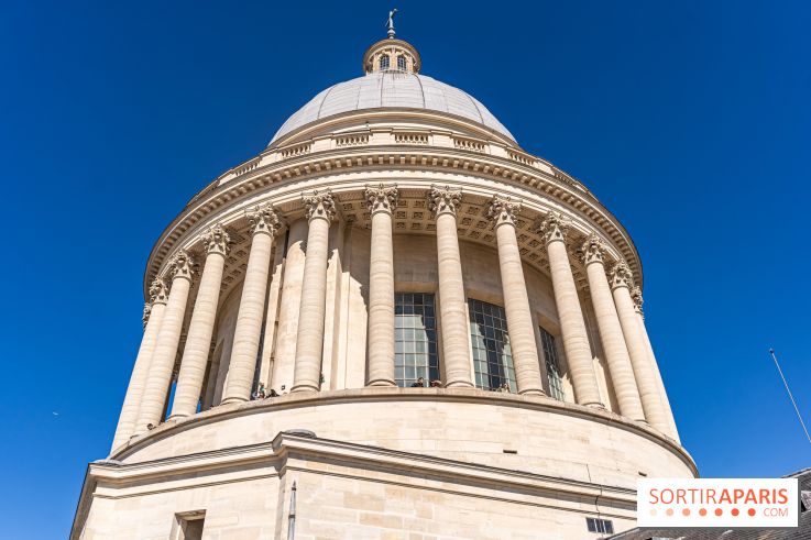 Le panorama du Panthéon - l'une des plus belles vues de Paris à 360° - dôme extérieur