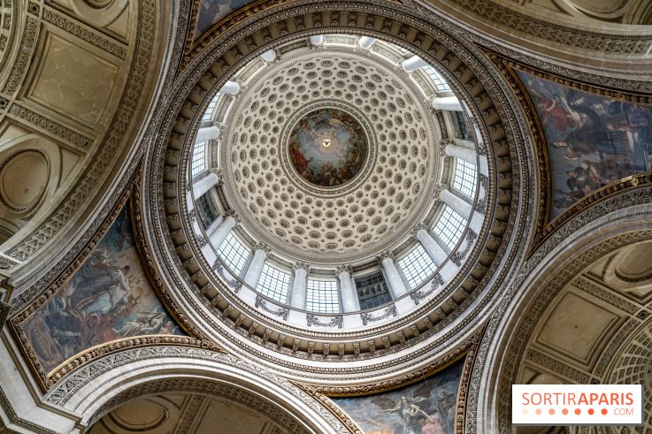 Le panorama du Panthéon - l'une des plus belles vues de Paris à 360° - dôme