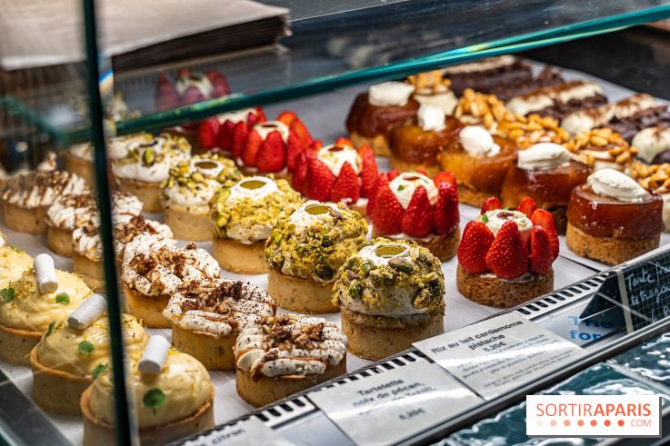 Sain Gravilliers - le nouvelle boulangerie et salon de thé du 3e à Paris - Pâtisseries 