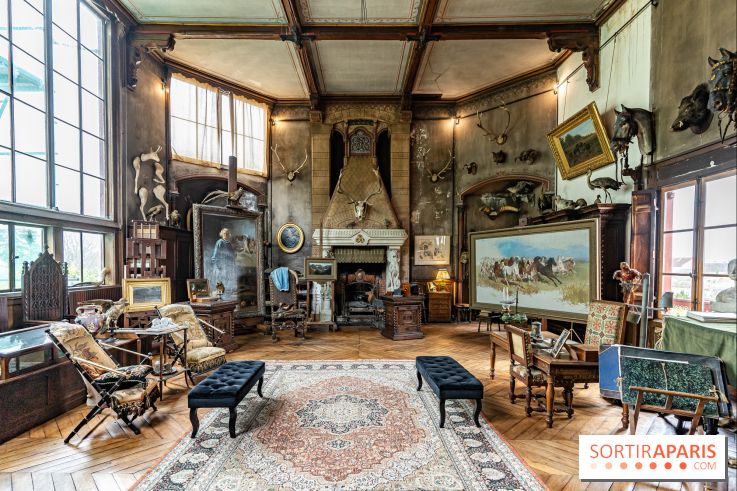 Château et atelier Rosa Bonheur à Thomery - vue atelier