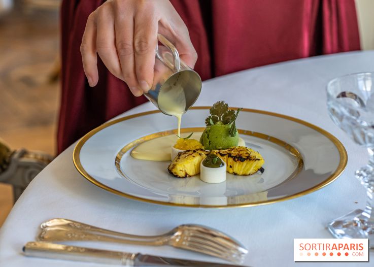 Grand Contrôle, le restaurant étoilé des Airelles Château de Versailles - déjeuner -  A7C9173