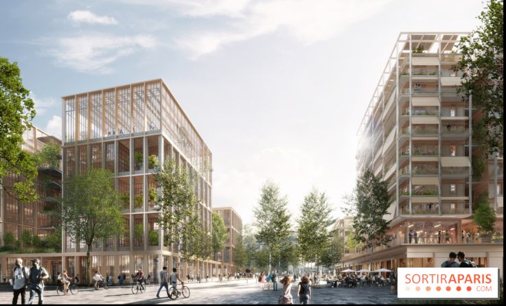 Jeux Olympiques de Paris 2024 : chantier du village des athlètes - MicrosoftTeams image