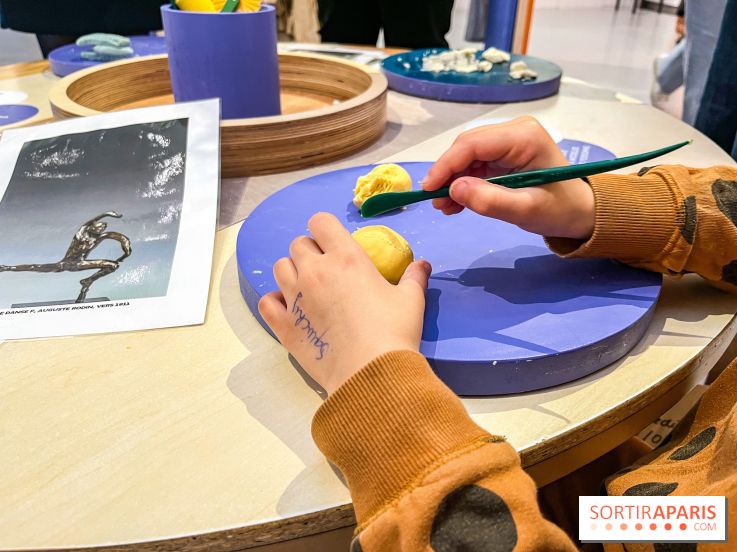 L'Atelier Rodin, l'activité pour les enfants à faire au musée Rodin, du 15 avril au 27 août 2023 - 9D266C2E A7F7 4020 BCA0 49889496B0A5