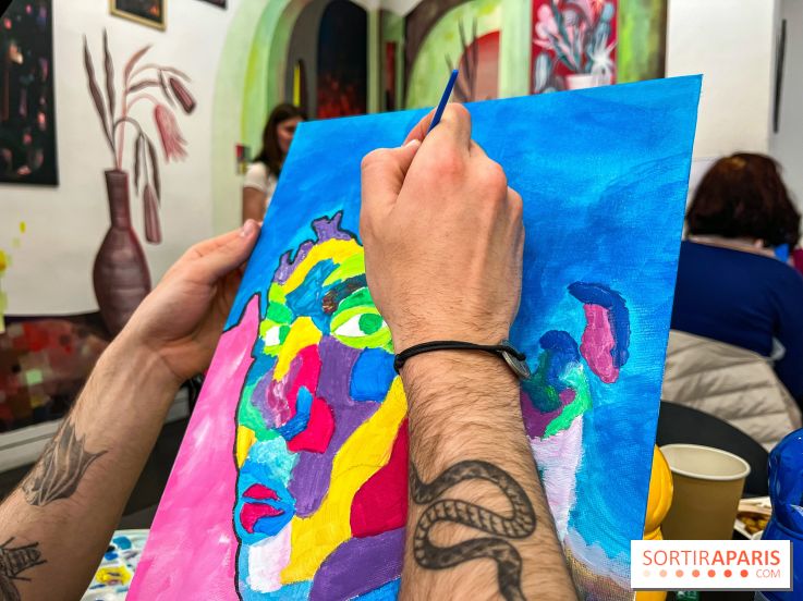 Brunch & paint, l'insolite brunch créatif de la Galerie Wawi - 0C522625 140A 48F5 820B 0D2E772EEAB3