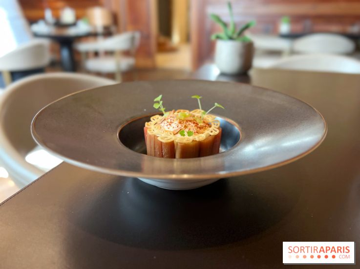 Trente-Trois, Maison Villeroy - Dessert rhubarbe