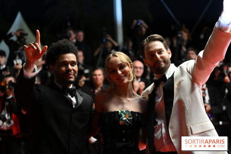 ©Rachid Bellak - Abel Tesfaye (The Weeknd), Lily-Rose Depp et Sam Levinson