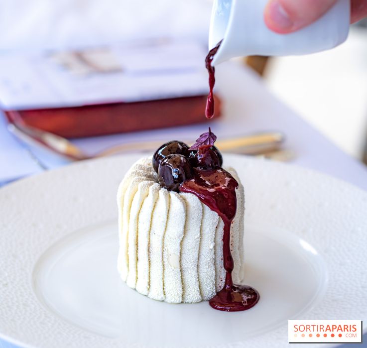 Le Café de l'Homme rouvre ses portes avec une nouvelle déco et une nouvelle carte gourmande -  Forêt blanche - dessert
