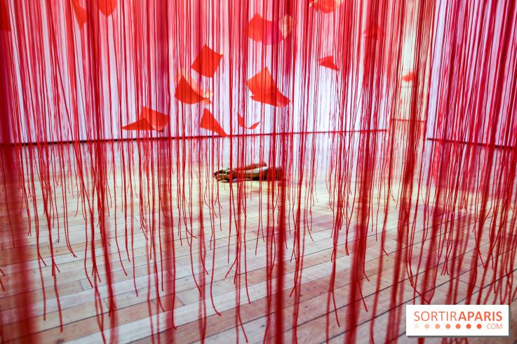 Expo Memory Under The Skin de Chiharu Shiota à Paris, nos photos