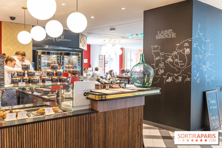 Label Broche restaurant - David Gallienne - Table du Gourmet - Galeries Lafayettes - Top Chef